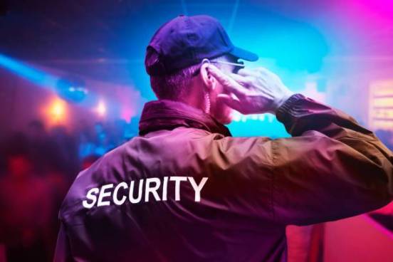 security bouncer nightclub